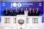 Telefónica celebra su centenario en la bolsa de Nueva York y refuerza su compromiso con la innovación global