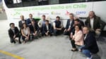 Alianza público-privada presenta el primer bus a hidrógeno hecho en Chile