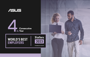 Asus fue incluida en la lista de Forbes de las Mejores empresas 2023