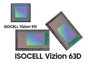 Samsung anuncia sensores ISOCELL Vizion para robótica y XR