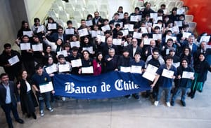 Banco de Chile certificó a más de 600 estudiantes secundarios en especialidades de alta empleabilidad