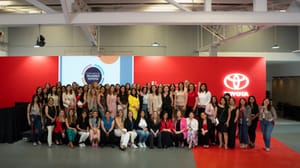 Toyota Chile anunció meta 2030 de equidad de género, donde un 40% de sus colaboradores serán mujeres.