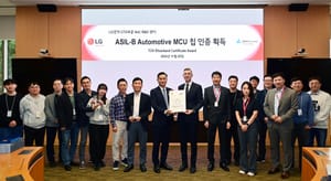 LG destaca en innovación con su primera MCU certificada para la industria automotriz