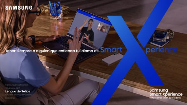 Samsung Smart Centers comienzan a ofrecer atención presencial en Lengua de Señas en América Latina