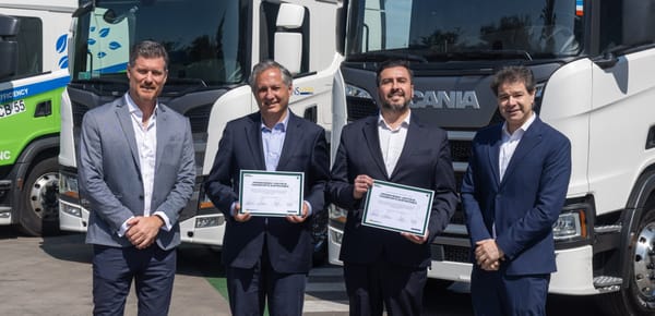 Scania y Lipigas se asocian para potenciar el transporte sostenible en Chile