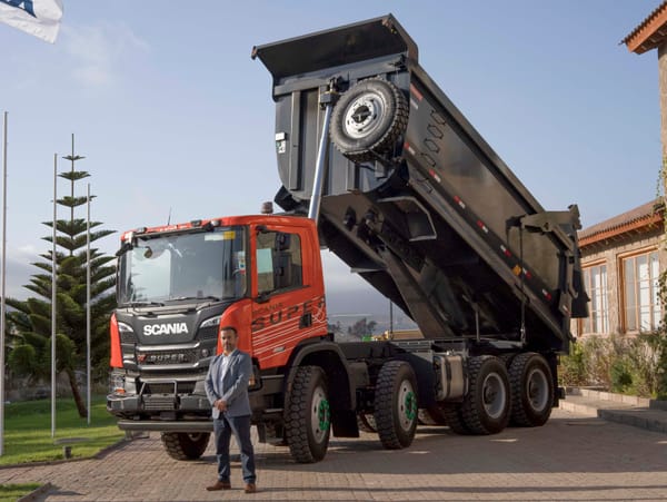 Scania introduce su generación de camiones SUPER en el norte de Chile