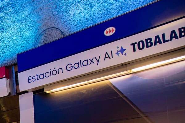 Samsung renombra la Estación Metro Tobalaba como “Estación Galaxy AI”